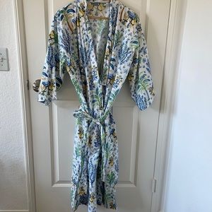 Printfresh camels courtyard kimono robe
